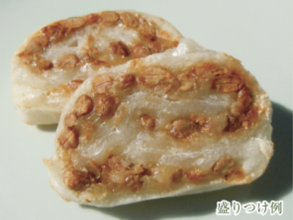 うずまきもち｜京蕪庵名物「納豆もち」